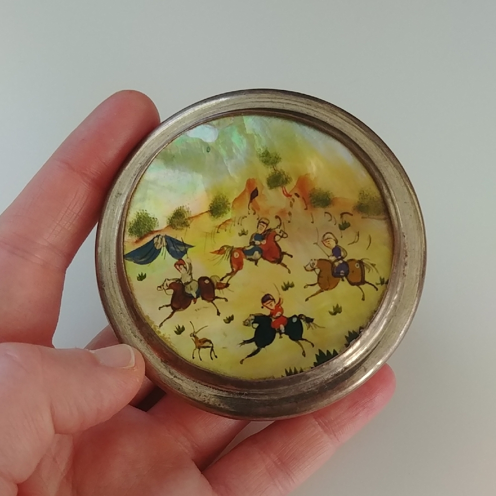 Vintage Persian Trinket Box